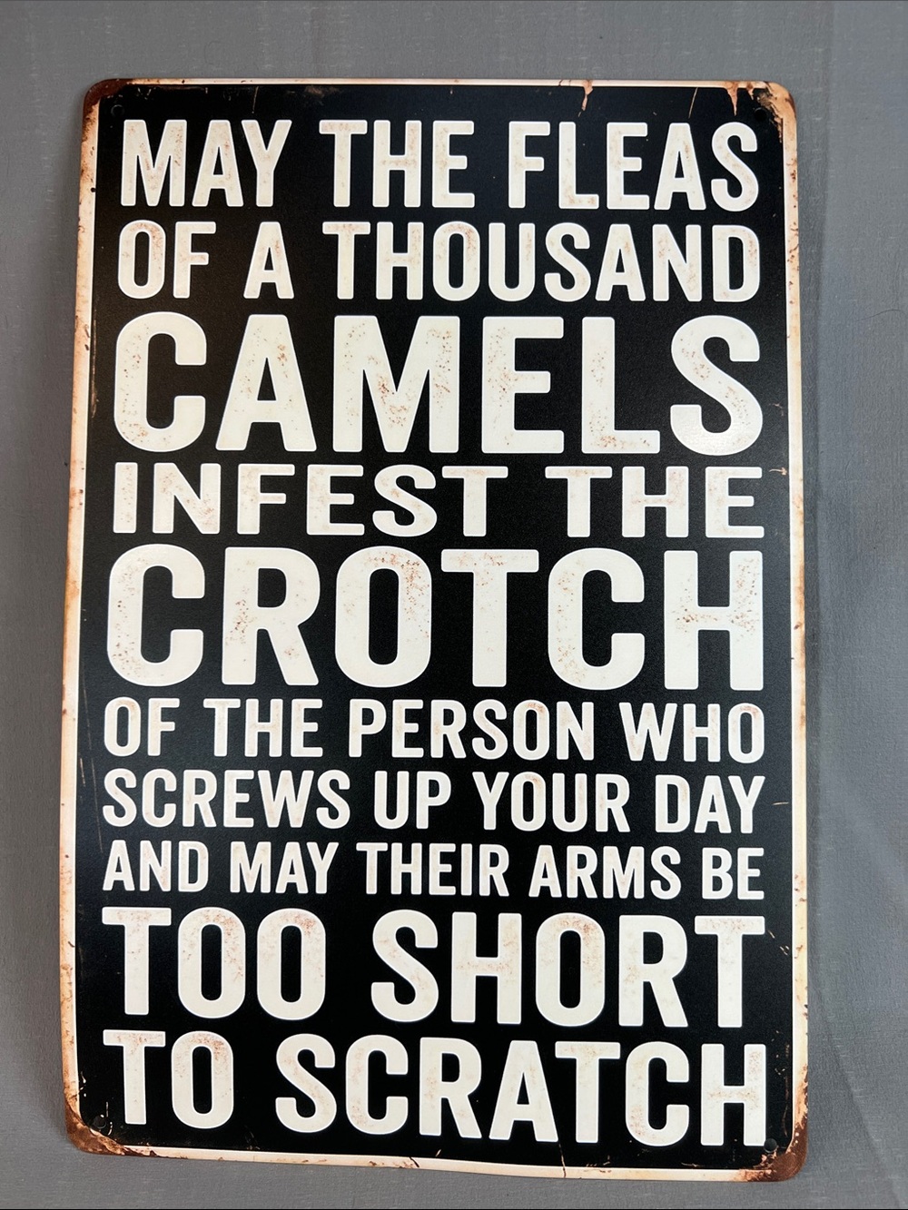 Sign funny